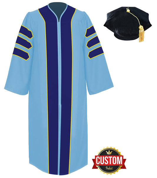 Custom Classic Doctoral Gown and Tam Package