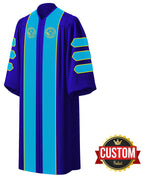 Custom Doctoral Graduation Gown - Doctorate Regalia - Graduation Cap and Gown