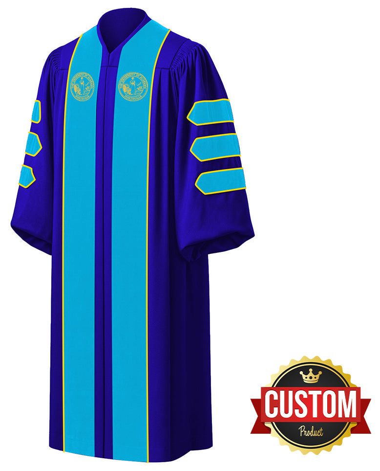 Custom Doctoral Graduation Gown - Doctorate Regalia