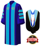 Custom Doctoral Graduation Gown and Hood Package - Doctorate Regalia