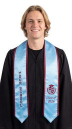 Custom Graduation Stoles - Graduation Cap and Gown