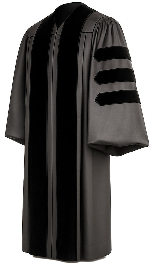 Deluxe Doctoral Graduation Gown - Academic Regalia