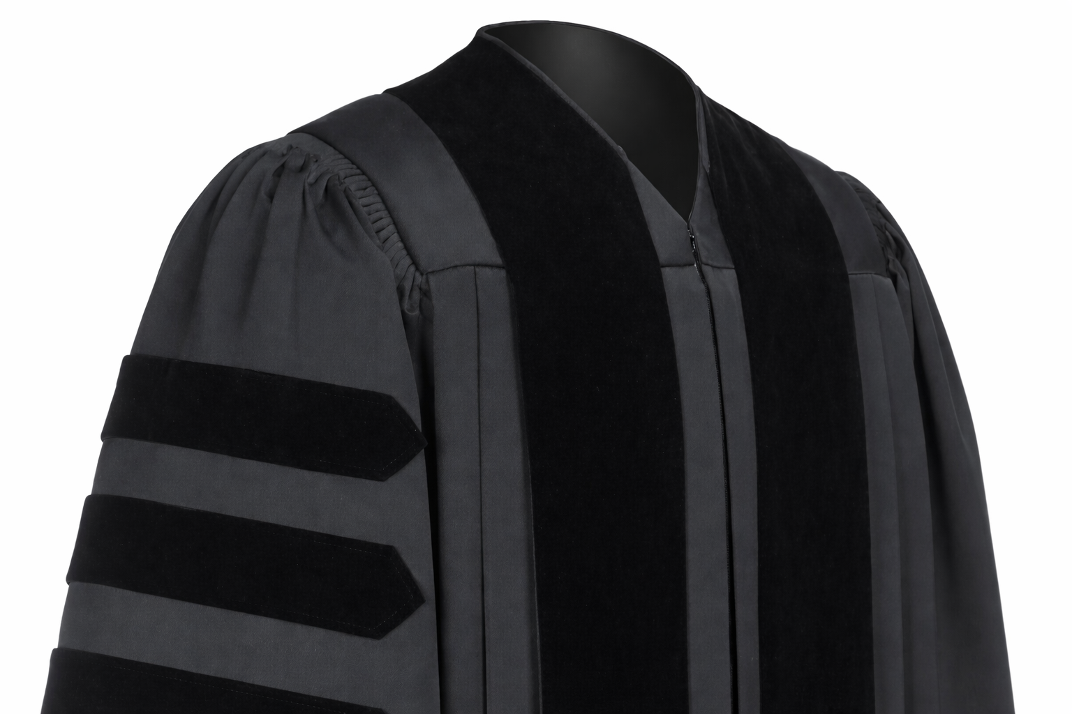 Deluxe Doctoral Graduation Gown - Academic Regalia