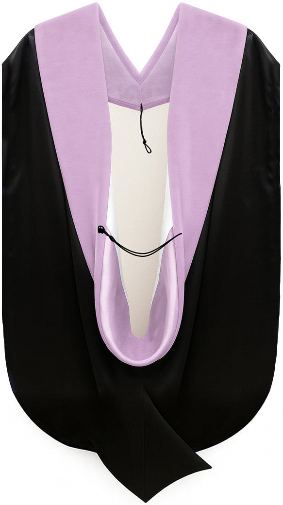Doctor of Dentistry Hood - Lilac & White