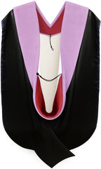 Doctor of Dentistry Hood - Red & White