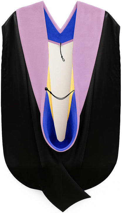Doctor of Dentistry Hood - Royal Blue & Golden Yellow