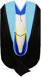 Doctor of Education Hood - Royal Blue & Gold