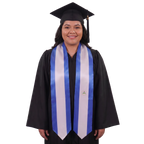 Nicaragua flag graduation stole sash