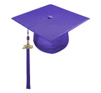 Child Shiny Purple Graduation Cap & Gown - Preschool & Kindergarten - Graduation Cap and Gown
