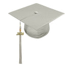 Shiny Silver Bachelors Cap & Gown - College & University