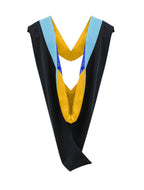 Masters Cap, Gown & Hood Package for UC San Diego Graduation - Graduation Cap and Gown