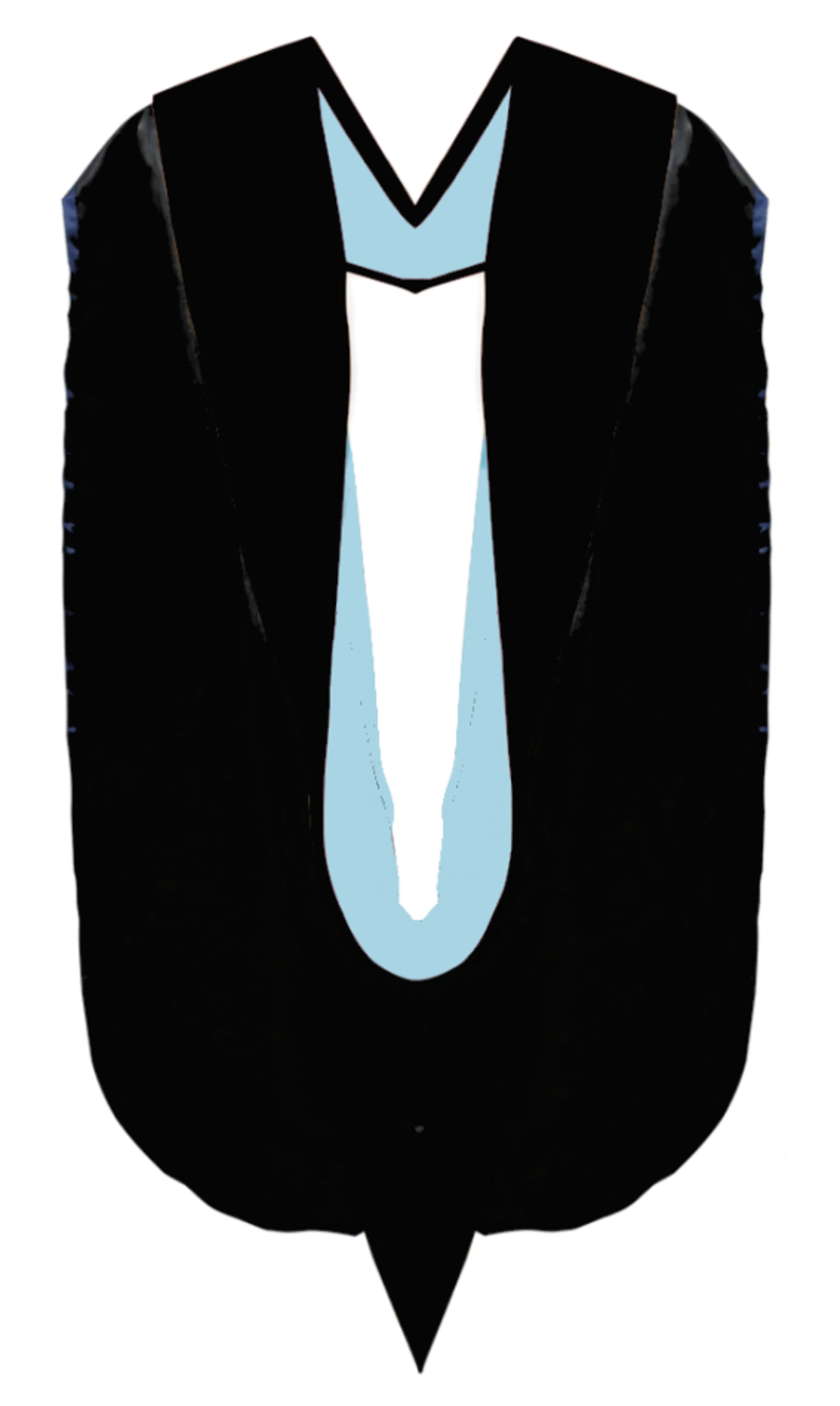 Doctoral Hoods on Clearance (FINAL SALE) - Black Velvet