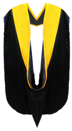 Doctoral Hoods on Clearance (FINAL SALE) - Maize Velvet - Graduation Cap and Gown