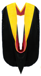 Doctoral Hoods on Clearance (FINAL SALE) - Maize Velvet - Graduation Cap and Gown