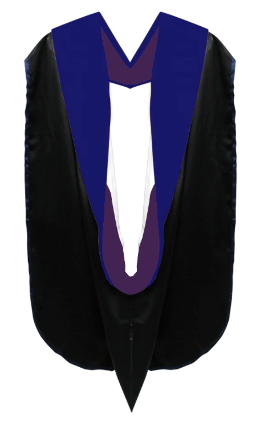 Doctoral Hoods on Clearance (FINAL SALE) - Royal Blue Velvet