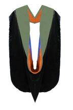 Doctoral Hoods on Clearance (FINAL SALE) - Sage Green Velvet