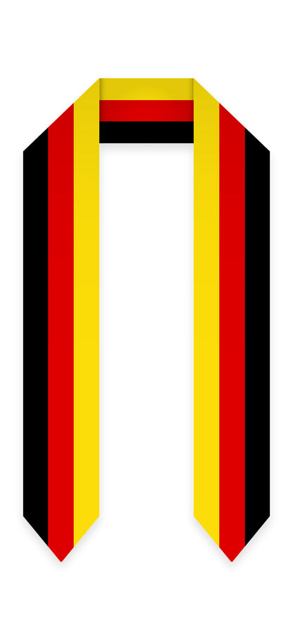 Germany Graduation Stole -  German Flag Sash