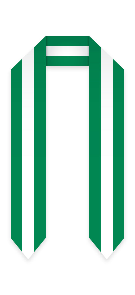 Nigeria Graduation Stole -  Nigeria Flag Sash