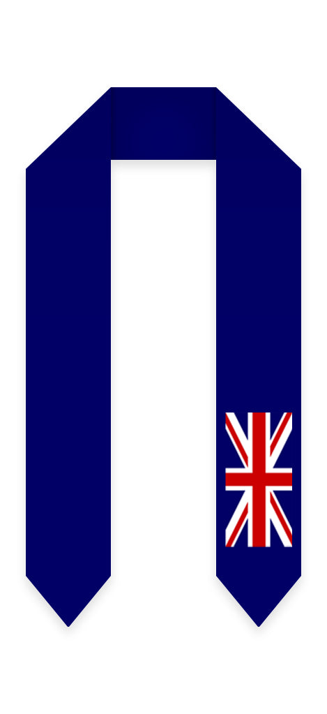 United Kingdom Graduation Stole -  British Flag Sash