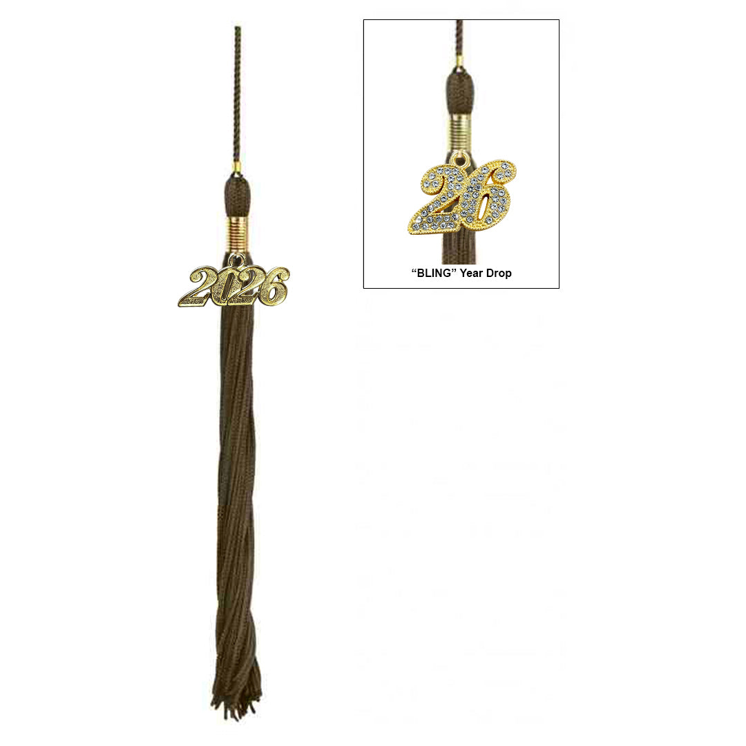 Shiny Brown Bachelors Cap & Gown - College & University