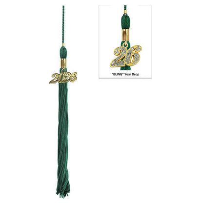 Matte Hunter High School Graduation Cap and Gown
