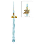 Child Shiny Light Blue Graduation Cap & Gown - Preschool & Kindergarten - Graduation Cap and Gown