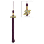 Shiny Maroon High School Cap & Tassel - Graduation Caps - Graduation Cap and Gown
