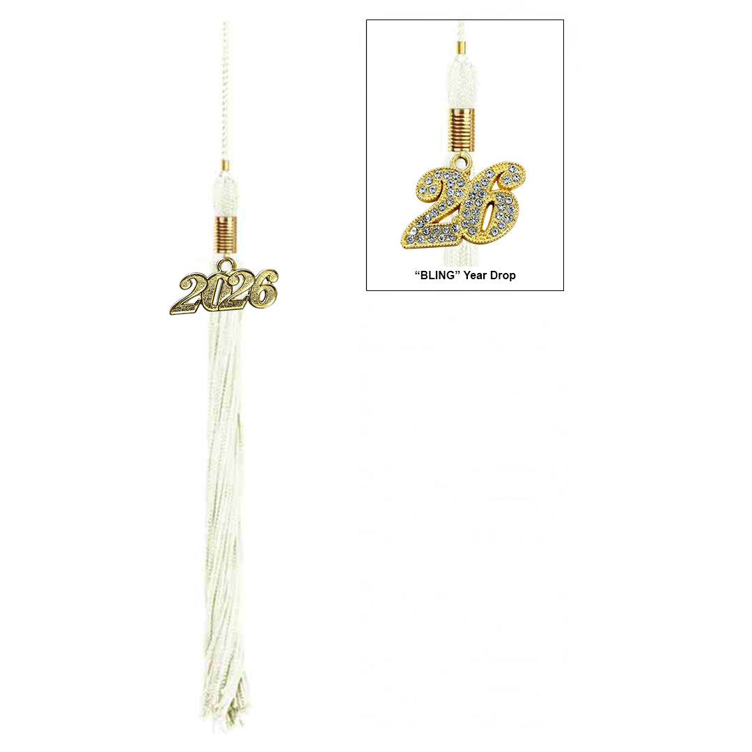 Shiny White Bachelors Cap & Gown - College & University