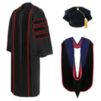 Doctoral Regalia Package for Texas Tech University Graduation - Graduation Cap and Gown 