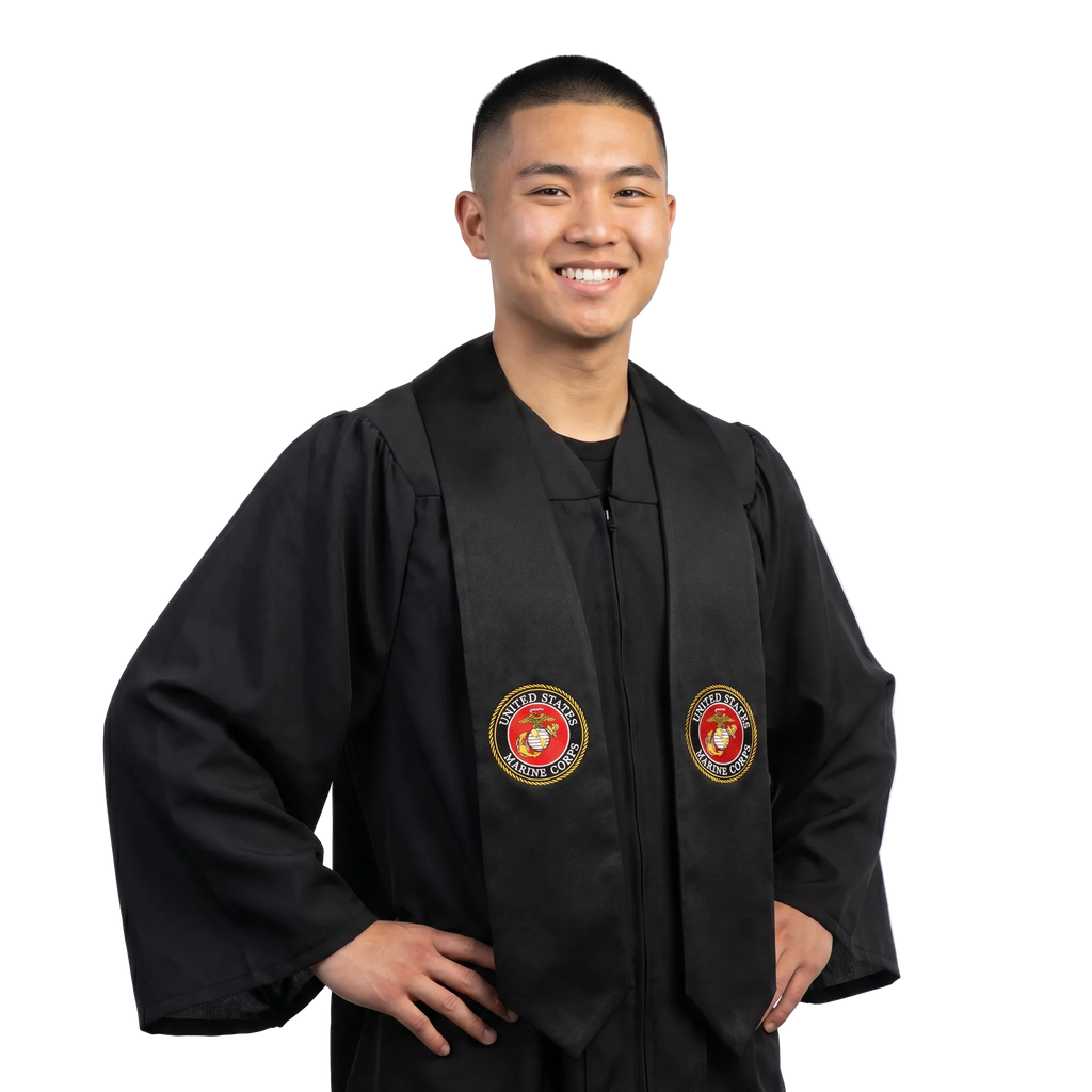 U.S. Marine Corps graduation stole.