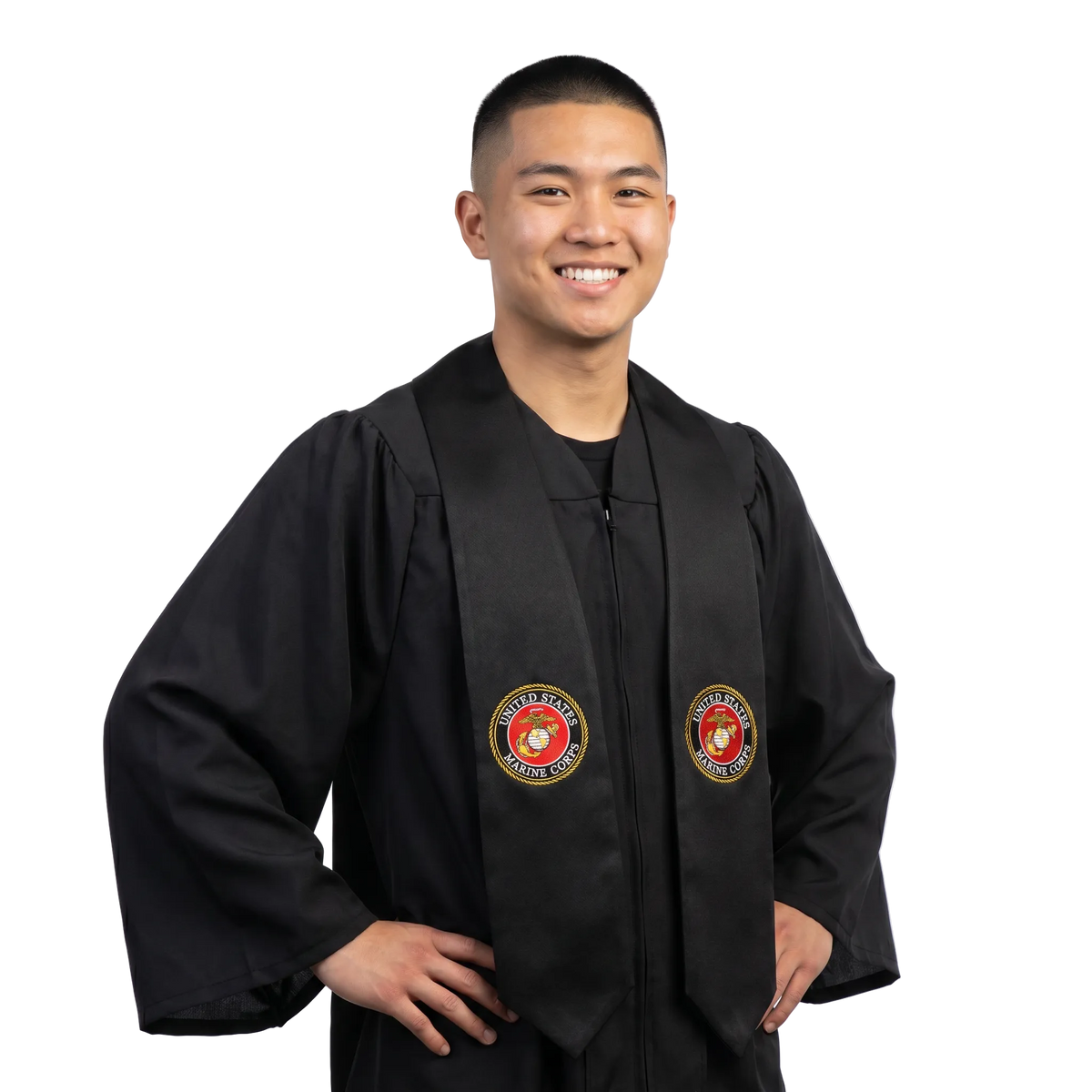 U.S. Marine Corps graduation stole.