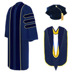 Doctoral Regalia Package for UC San Francisco Graduation - Graduation Cap and Gown