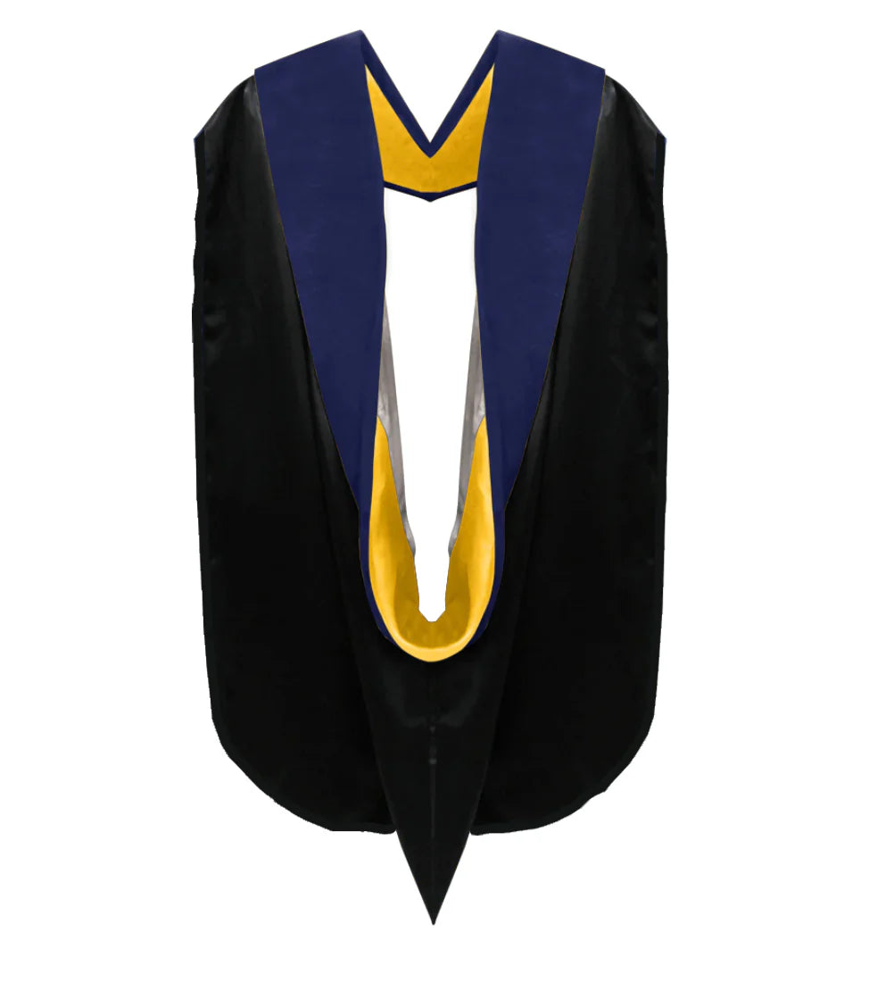 long dress under graduation gown Doctoral Regalia Package for Colorado Boulder Graduation