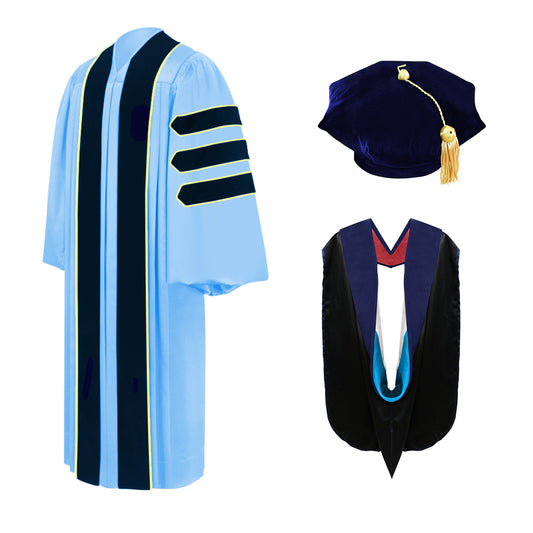 PhD Gown, Hood and Tam Package - CBI & SEMINARY