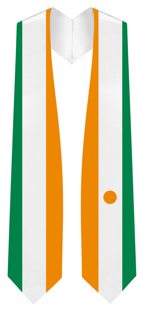 Niger Graduation Stole - Niger Flag Sash