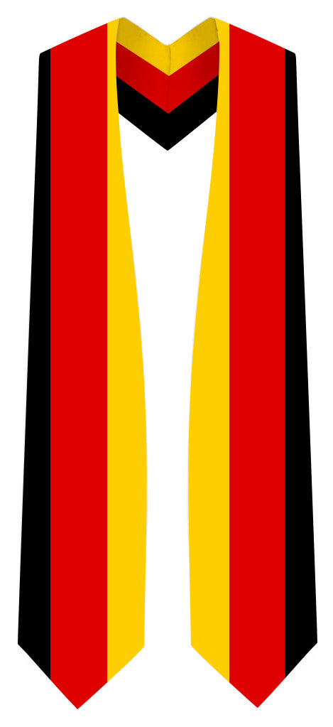 Germany Graduation Stole -  German Flag Sash
