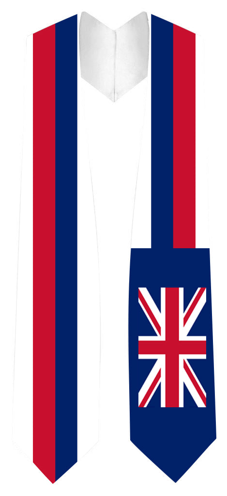 Hawaii Graduation Stole -  Hawaii Flag Sash