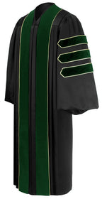 Doctor of Medicine Doctoral Gown - Academic Regalia - Graduation Cap and Gown