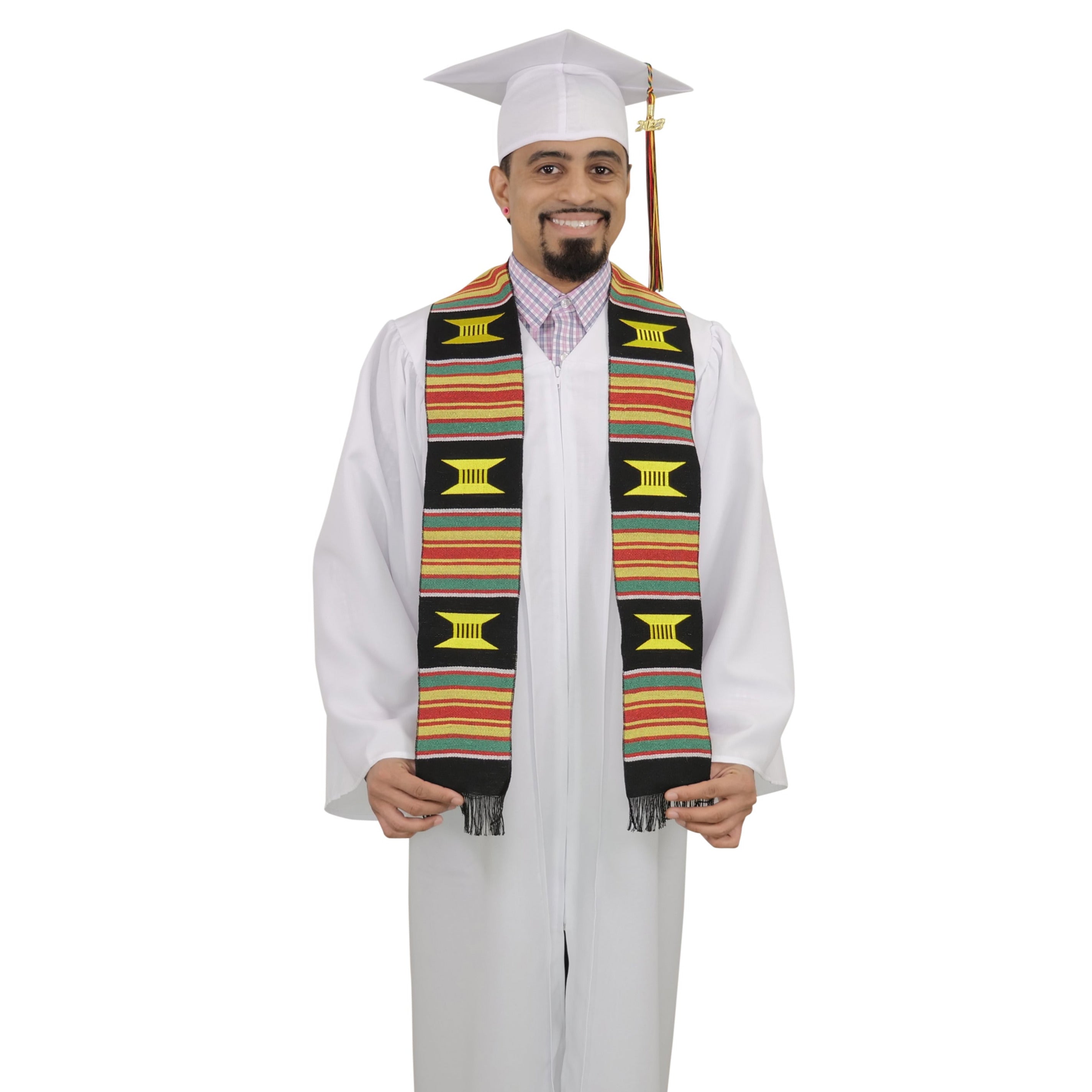 Kente Graduation Stole - Kente Sash Kente Graduation Stole - Kente Sash