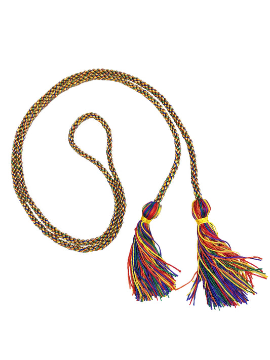 Rainbow Graduation Honor Cord - College & High School Honor Cords