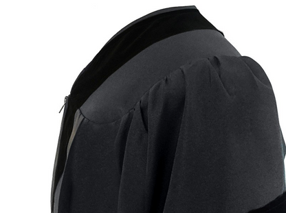 Classic Doctoral Graduation Gown - Academic Regalia - Graduation Cap and Gown