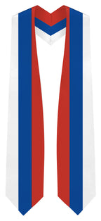 Russia Graduation Stole -  Russia Flag Sash