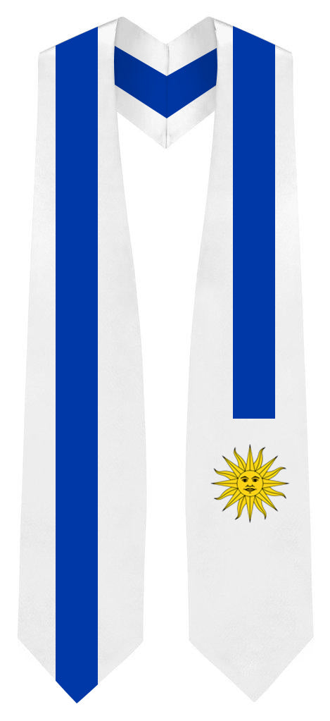 Uruguay Graduation Stole -  Uruguay Flag Sash