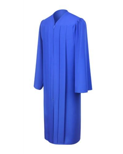 Matte Royal Blue Bachelors Graduation Gown - College & University - Graduation Cap and Gown