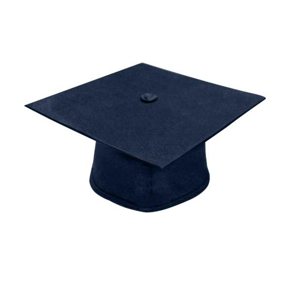 Matte Navy Blue Bachelors Cap & Gown - College & University - Graduation Cap and Gown