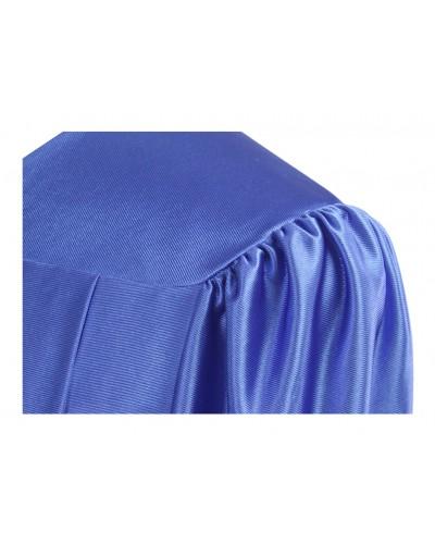 Shiny Royal Blue Bachelors Graduation Gown - College & University - Graduation Cap and Gown