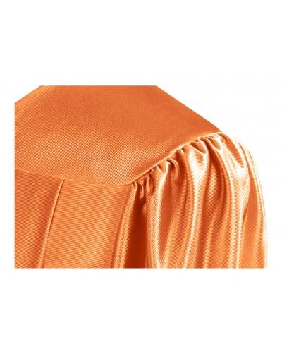 Shiny Orange Bachelors Graduation Gown - College & University - Graduation Cap and Gown