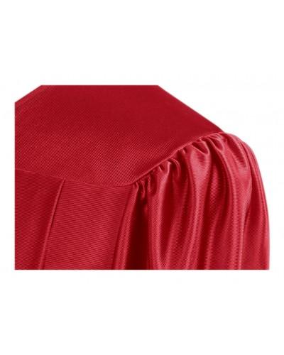 Shiny Red Bachelors Graduation Gown - College & University - Graduation Cap and Gown