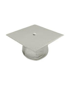 Shiny Silver Bachelors Cap & Gown - College & University - Graduation Cap and Gown