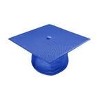 Shiny Royal Blue Bachelors Cap & Gown - College & University - Graduation Cap and Gown